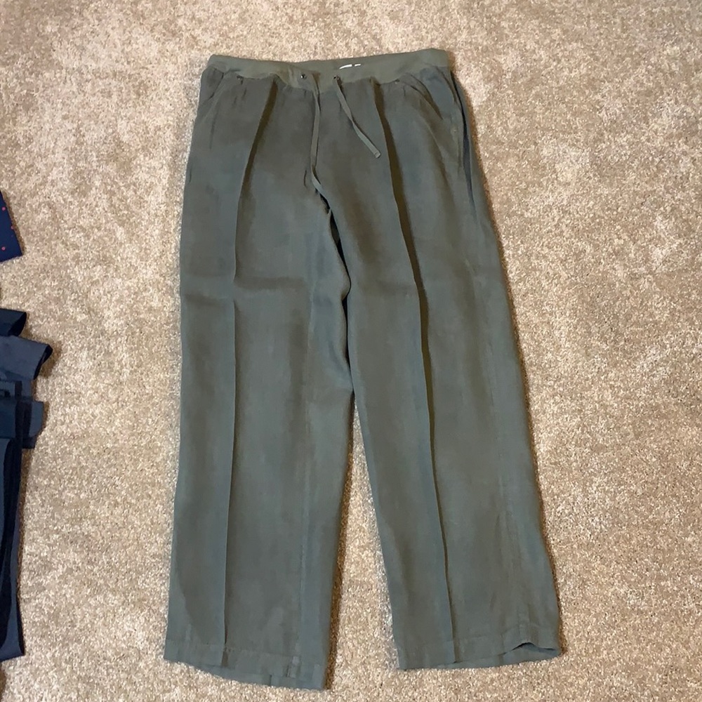 Drawstring Linen Pant